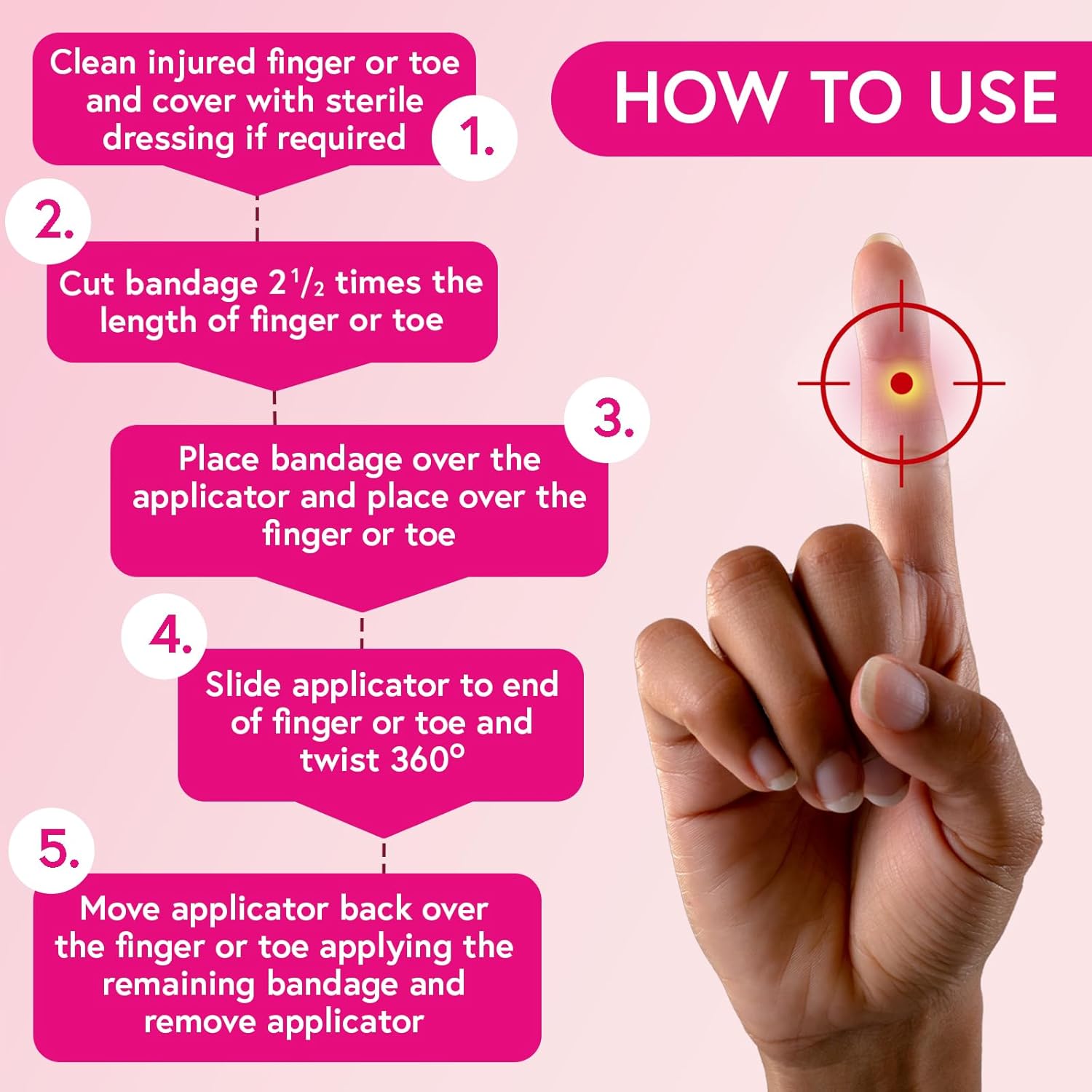 Finger & Toe Bandage - Image 3